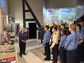 Изображение Урок мужества «На огненных московских рубежах»