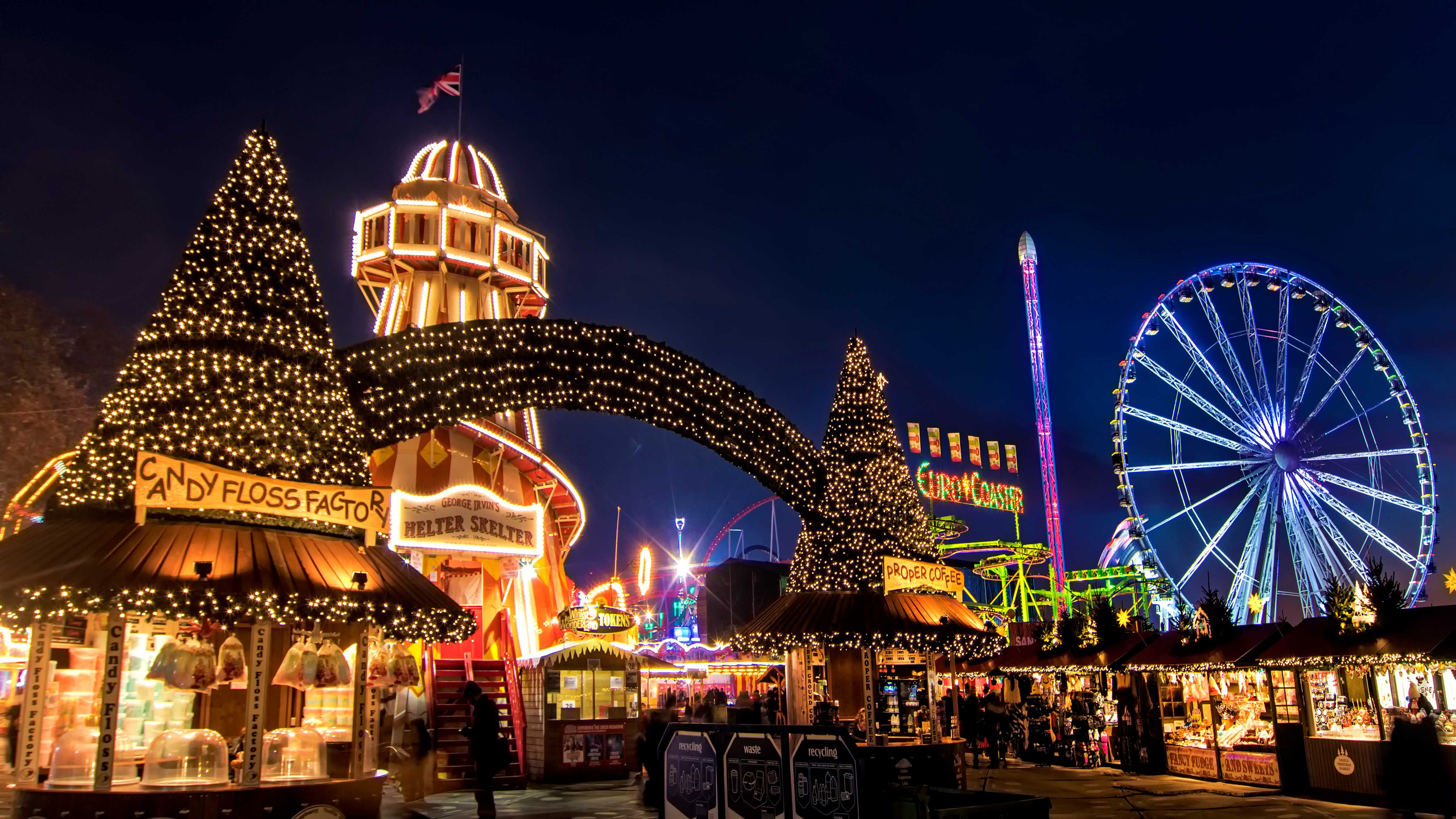 Рождество в британии. Winter Wonderland London аттракционы. Рождественская ярмарка в Лондоне Winter Wonderland. Winter Wonderland Hyde Park London. Рождественская ярмарка в Лондоне.