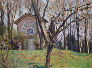 Изображение Октябрь. «Найденовский парк. Москва. Осень», А.М. Васнецов