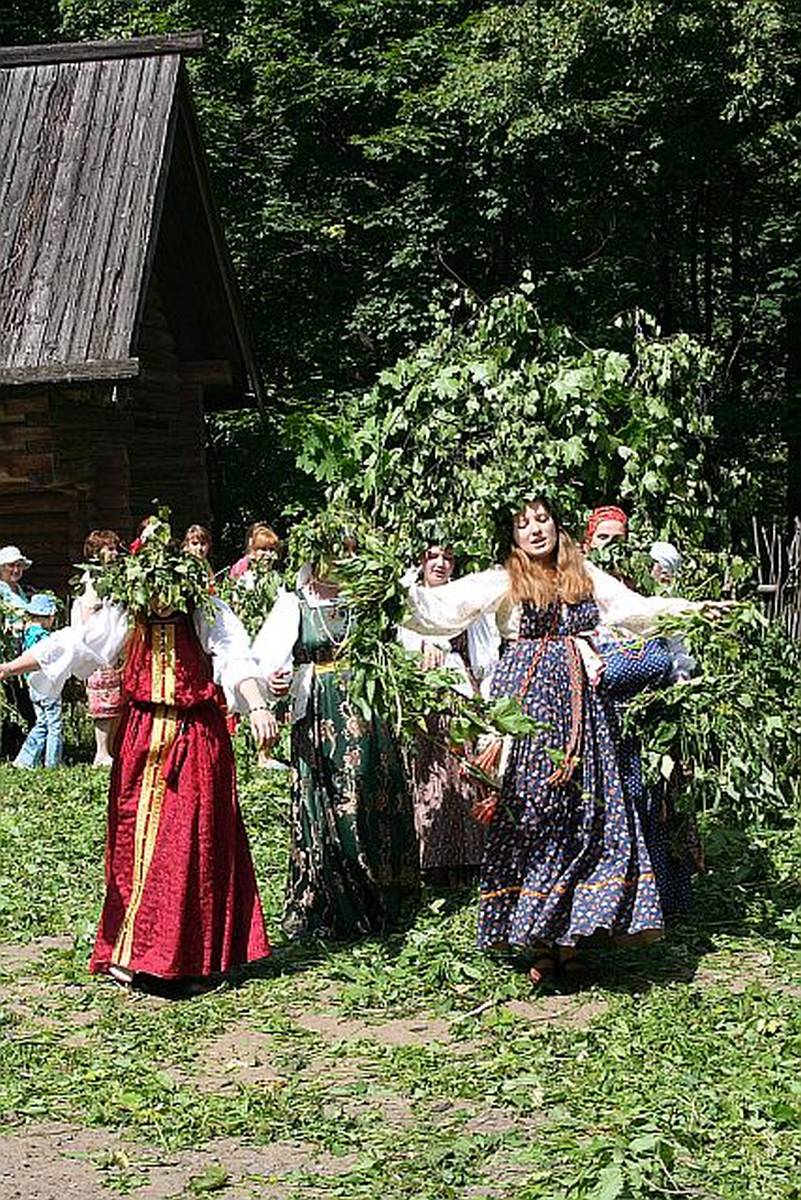 Семик зеленые святки картинки